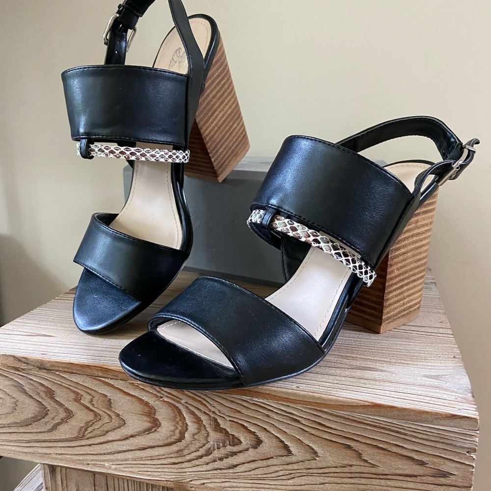 Like New Victoria’s Secret Block Heel Open Toe  Sandals